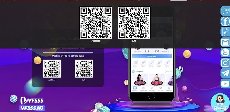 Hướng dẫn tải app VF555 mới nhất hiện nay